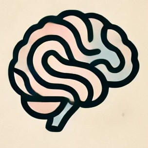 Illustration d'un cerveau stylisé, symbolisant la connexion entre bien-être mental et physique, adapté à la réflexologie et la récupération sportive en Savoie.