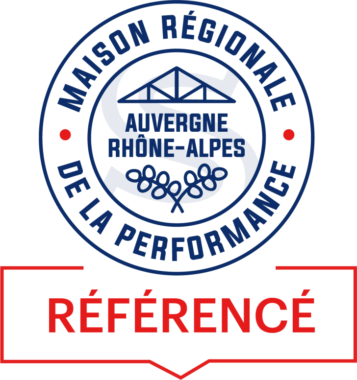 Logo de la Maison Régionale de la Performance, gage de qualité en accompagnement sportif.